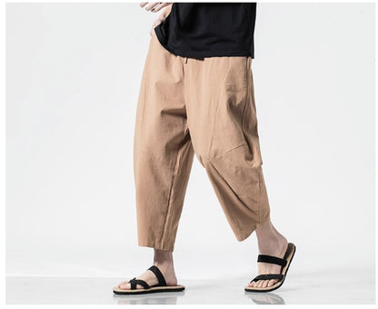 Loose Cotton Summer Pants
