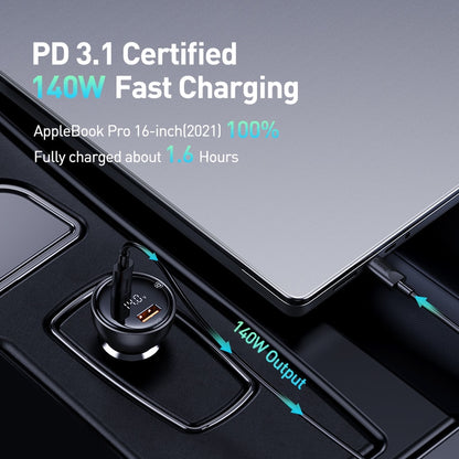 Baseus 140W PD3.1 Car Charger