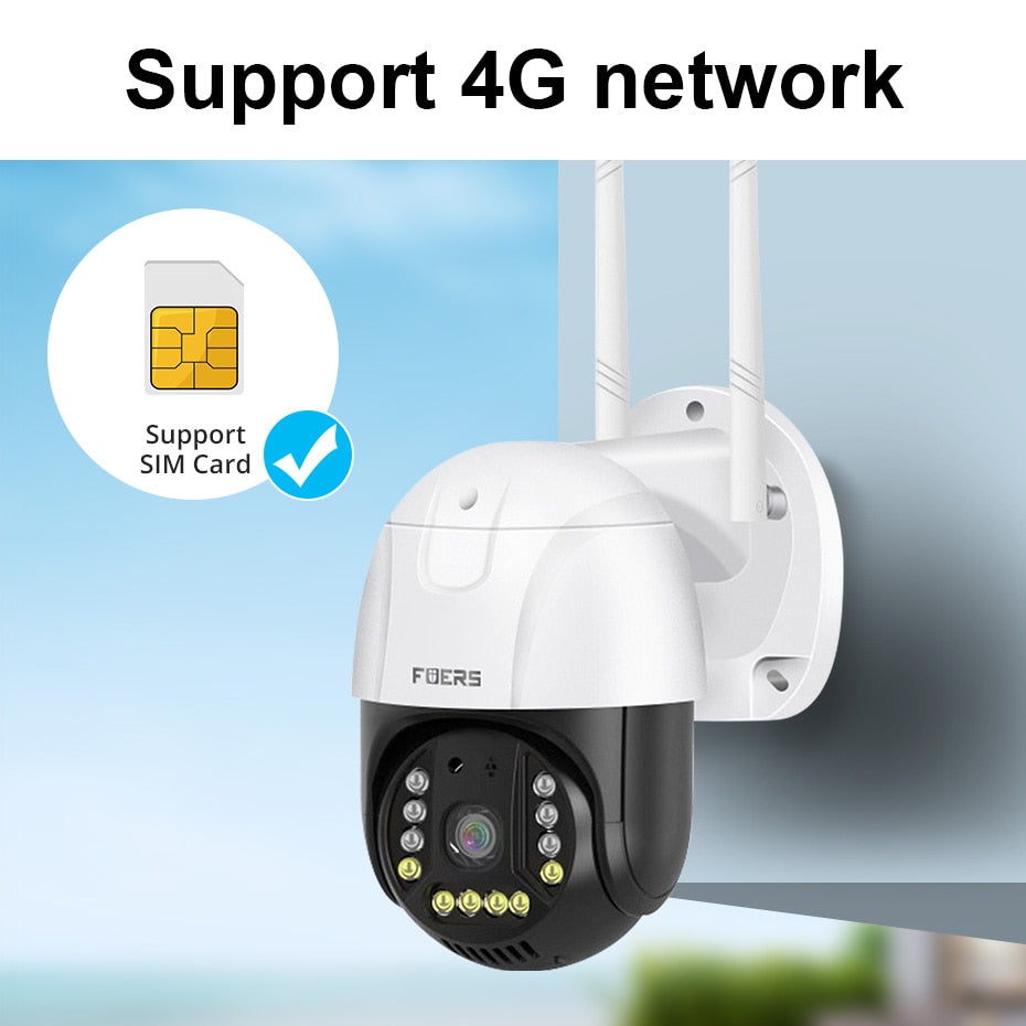 Fuers 4G Outdoor Security Camera