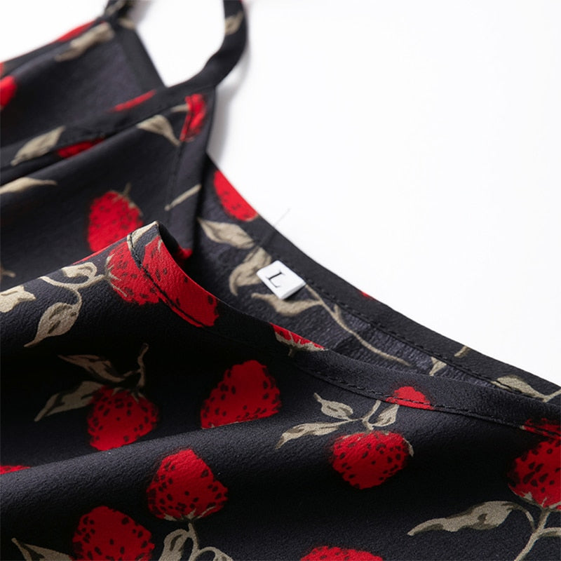Floral Silk Dress