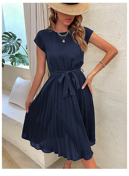 Radiant Sunburst Cocktail Dress