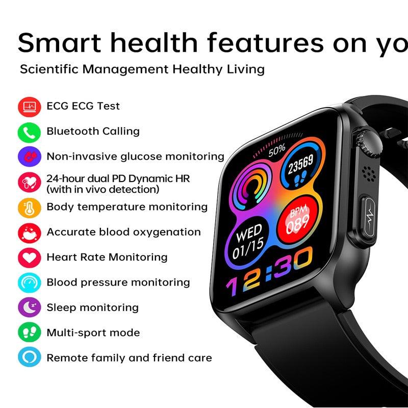 2023 ECG+PPG Smart Watch
