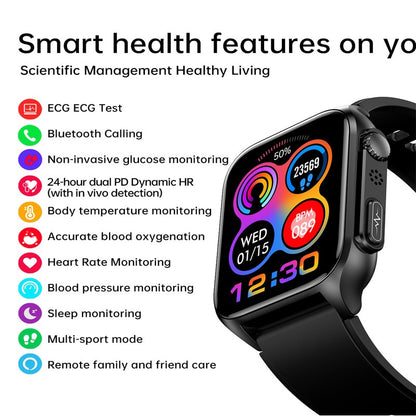 2023 ECG+PPG Smart Watch