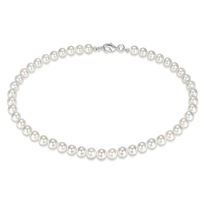 Men's Simple Pearl Necklace