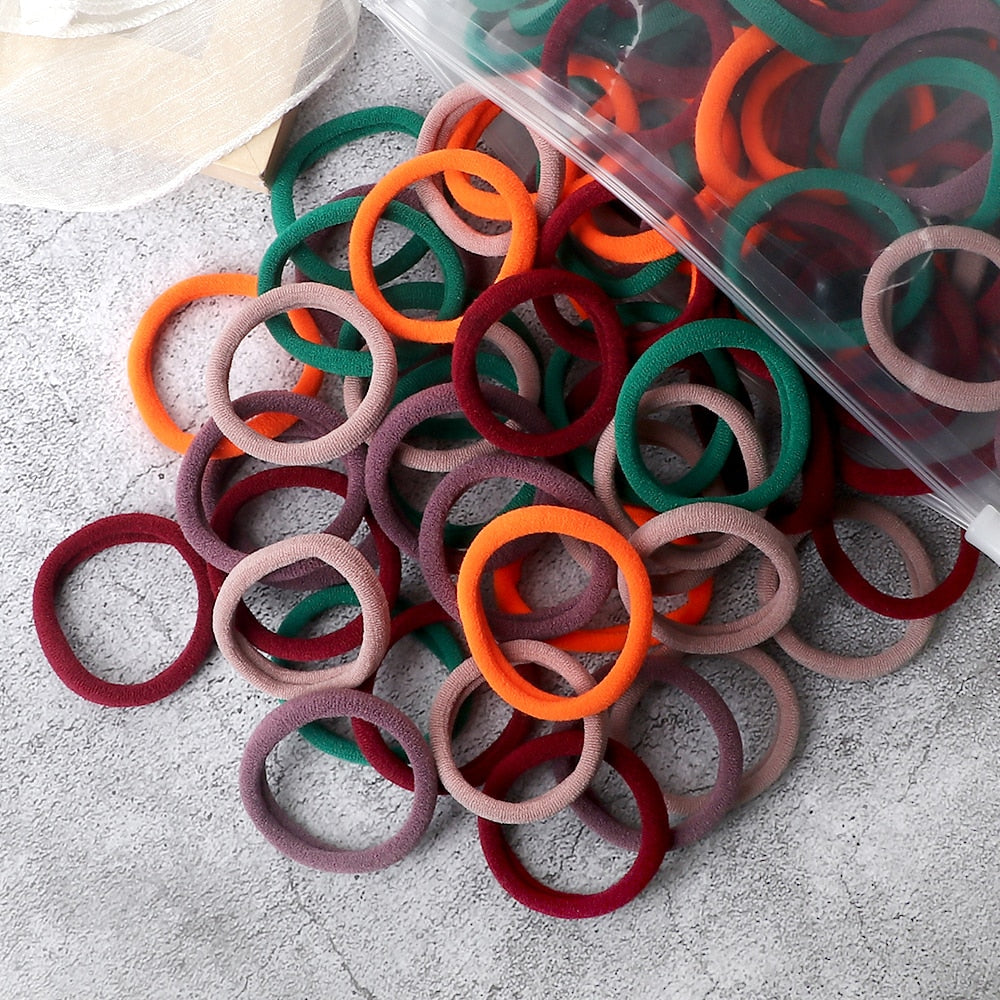 50 Piece Elastic Hair Bands
