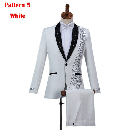 Crystal Embroidered Suit