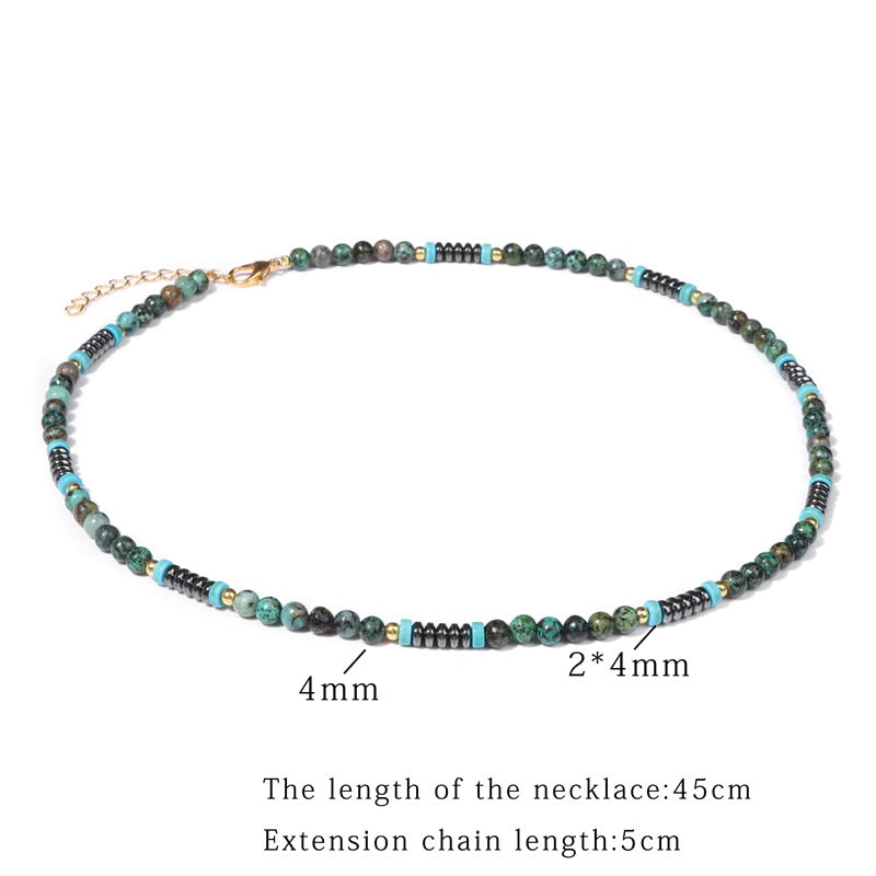 Lava Stone Bead Necklace