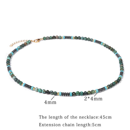 Lava Stone Bead Necklace