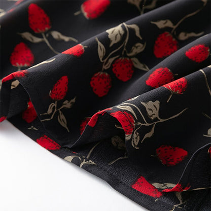 Floral Silk Dress