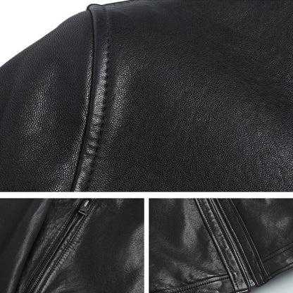 Faux Leather Field Jacket