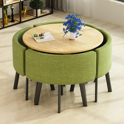 Modern Round Dining Table Set