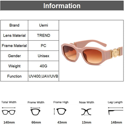 YPANLKAR Retro Sunglasses