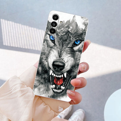 Samsung Marble Painted Silicone Case
