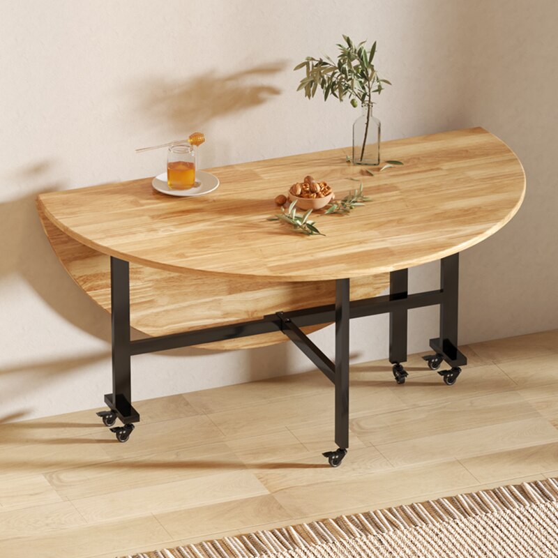 Folding Circular Dining Table
