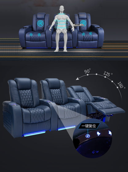 Italian Leather Electric Cinema Recliners