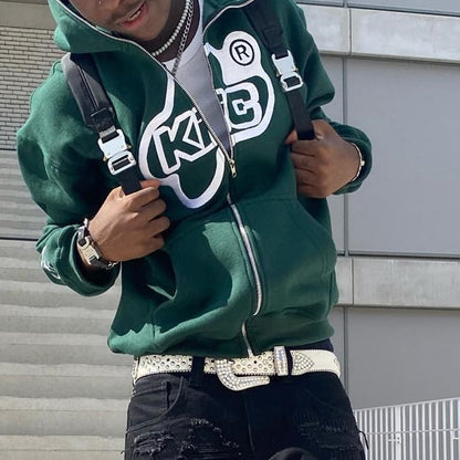 RS Star Print Hoodie