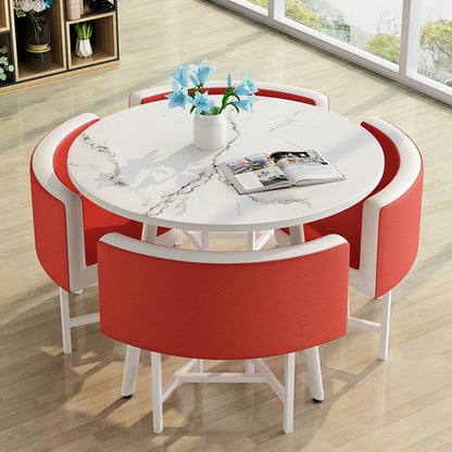 Modern Round Dining Table Set