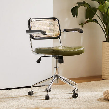 Retro Bamboo Woven Chair