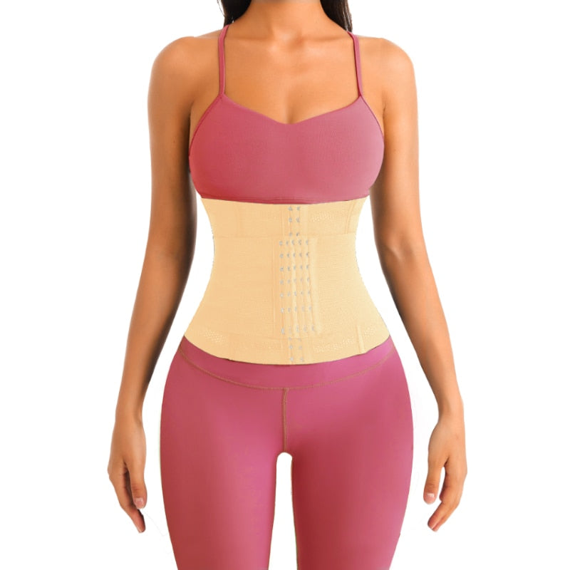 MISTHIN Double Belt Waist Cincher