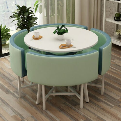 Modern Round Dining Table Set