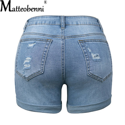 Loose Denim Shorts