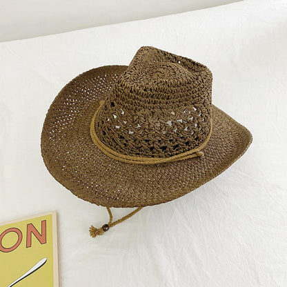 Hollowed Straw Cowboy Hat