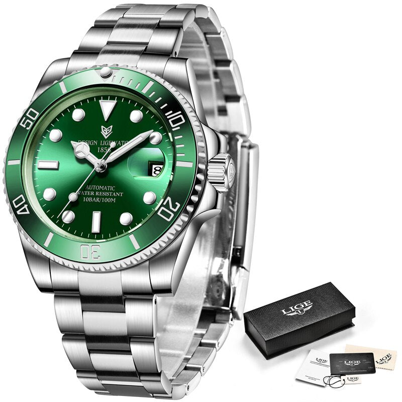LIGE Mechanical Wristwatch
