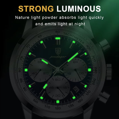 POEDAGAR High Quality Waterproof Watch
