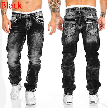 Vintage Wash Baggy Jeans