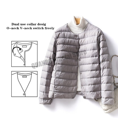 Duck Down O-Neck Jacket