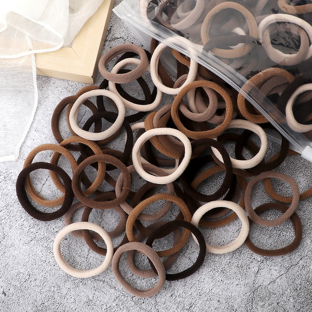 50 Piece Elastic Hair Bands