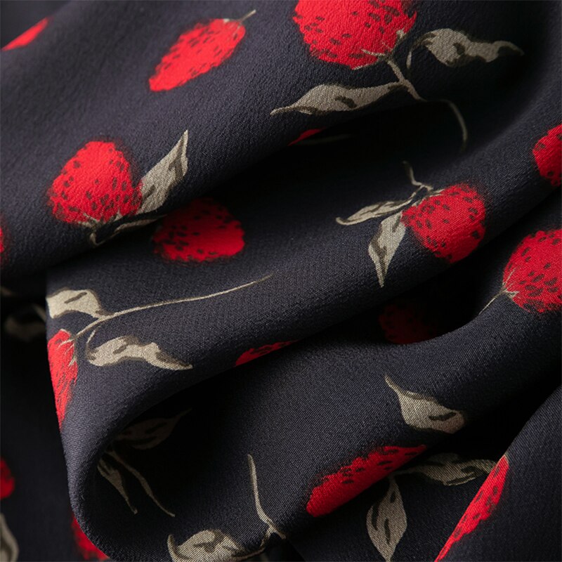 Floral Silk Dress