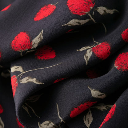 Floral Silk Dress