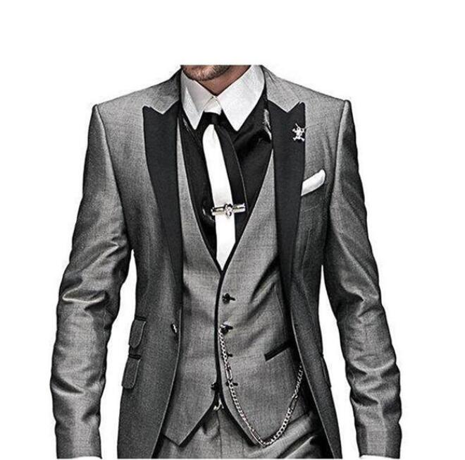 Peak Lapel Groom Tuxedo