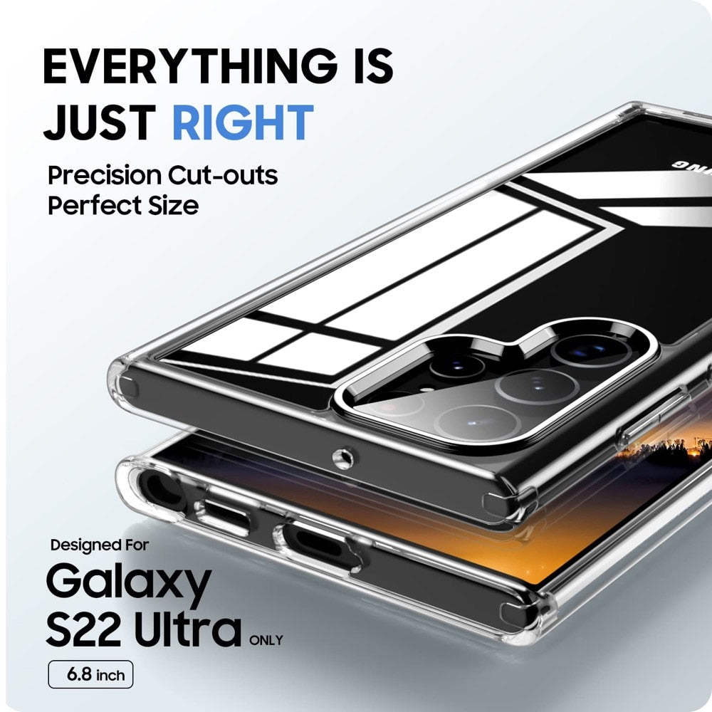 Crystal Clear Case for Samsung Galaxy