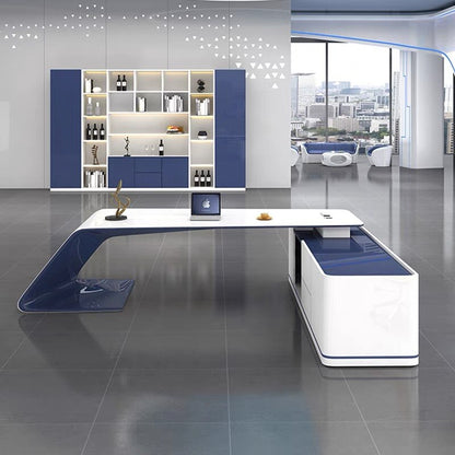 Modern White Luxury Desk