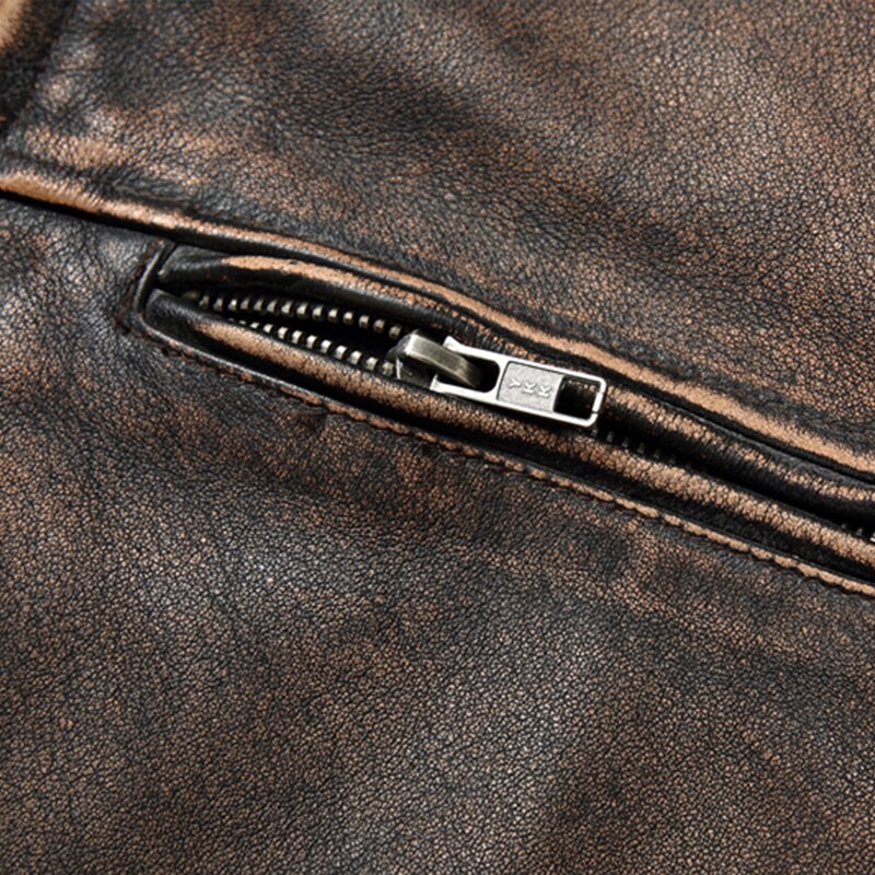 Cowhide Leather Jacket
