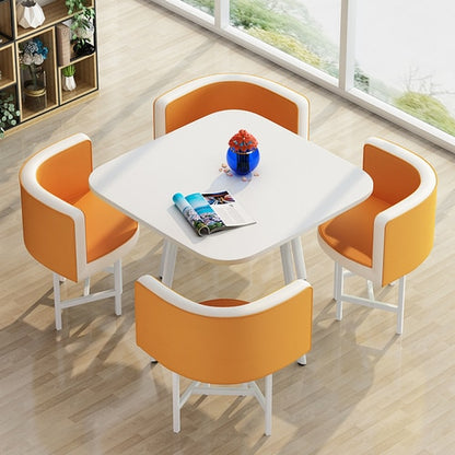 Modern Round Dining Table Set
