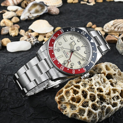 San Martin NH34 GMT Watch