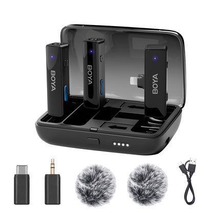 BOYA BOYALINK Wireless Lapel Microphone for iPhone