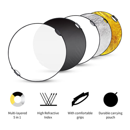 Selens 5 in 1 Photography Reflector