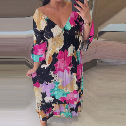 Autumn Lady Holiday Dress