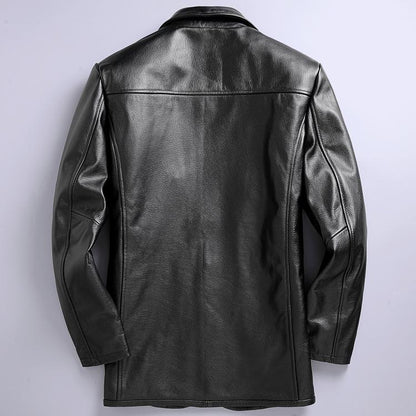 Winter Leather Coat
