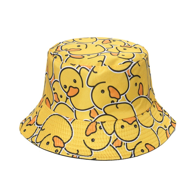 Yellow Duck Bucket Hat