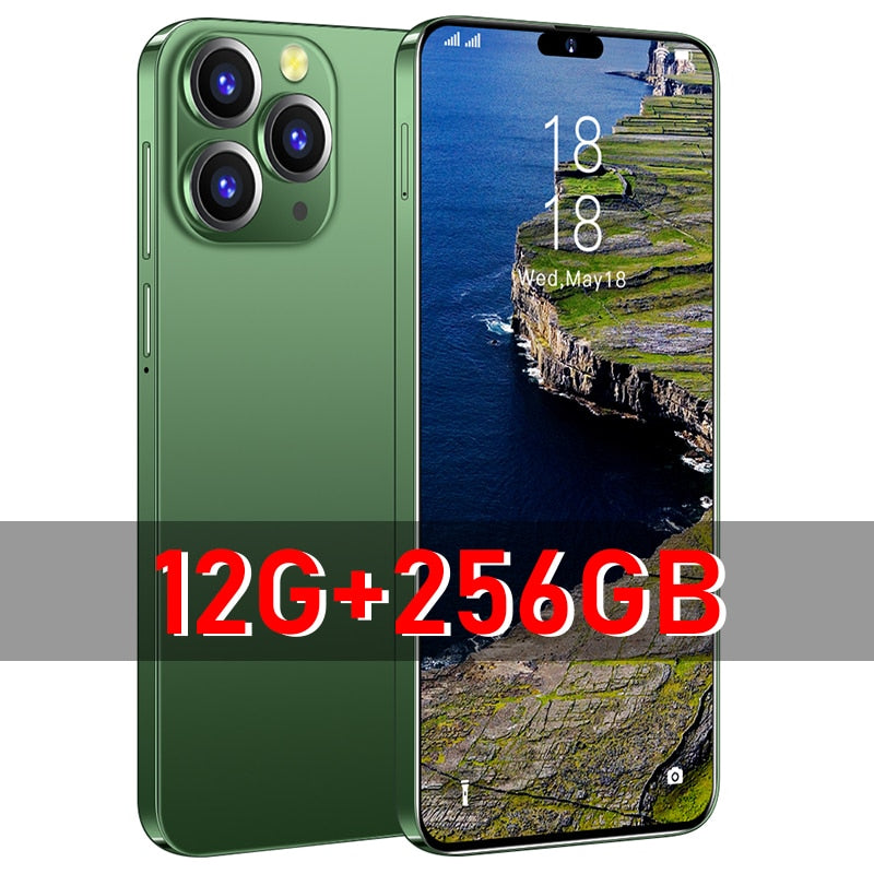 4proMax Smartphones 6.7inch Screen