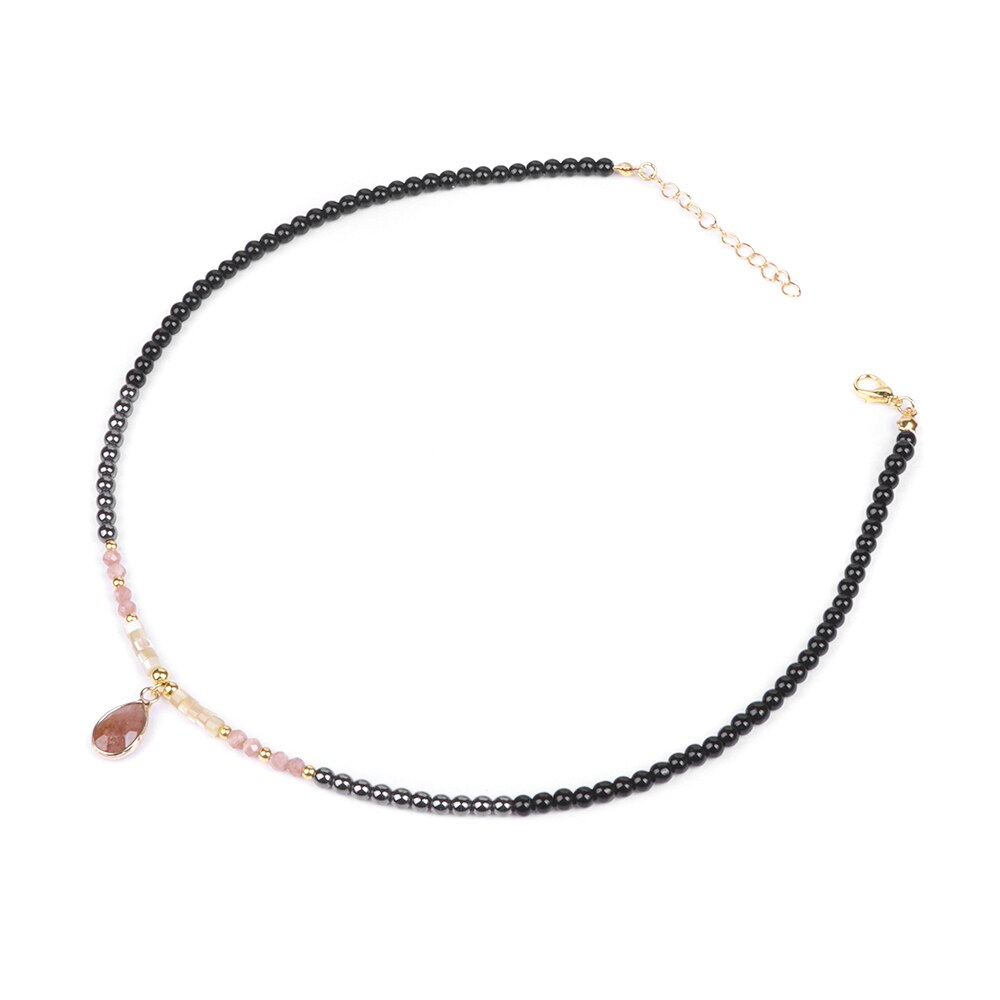 Lava Stone Bead Necklace