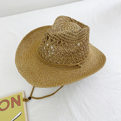 Hollowed Straw Cowboy Hat