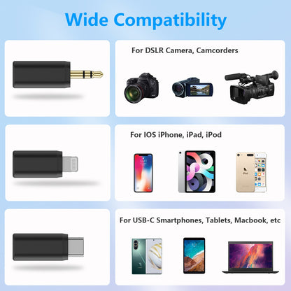 BOYA BOYALINK Wireless Lapel Microphone for iPhone