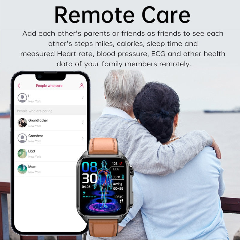 2023 ECG+PPG Smart Watch