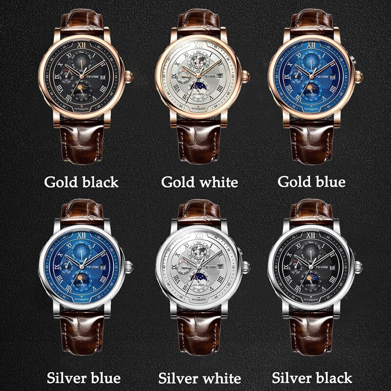 TEVISE Waterproof Business Watch